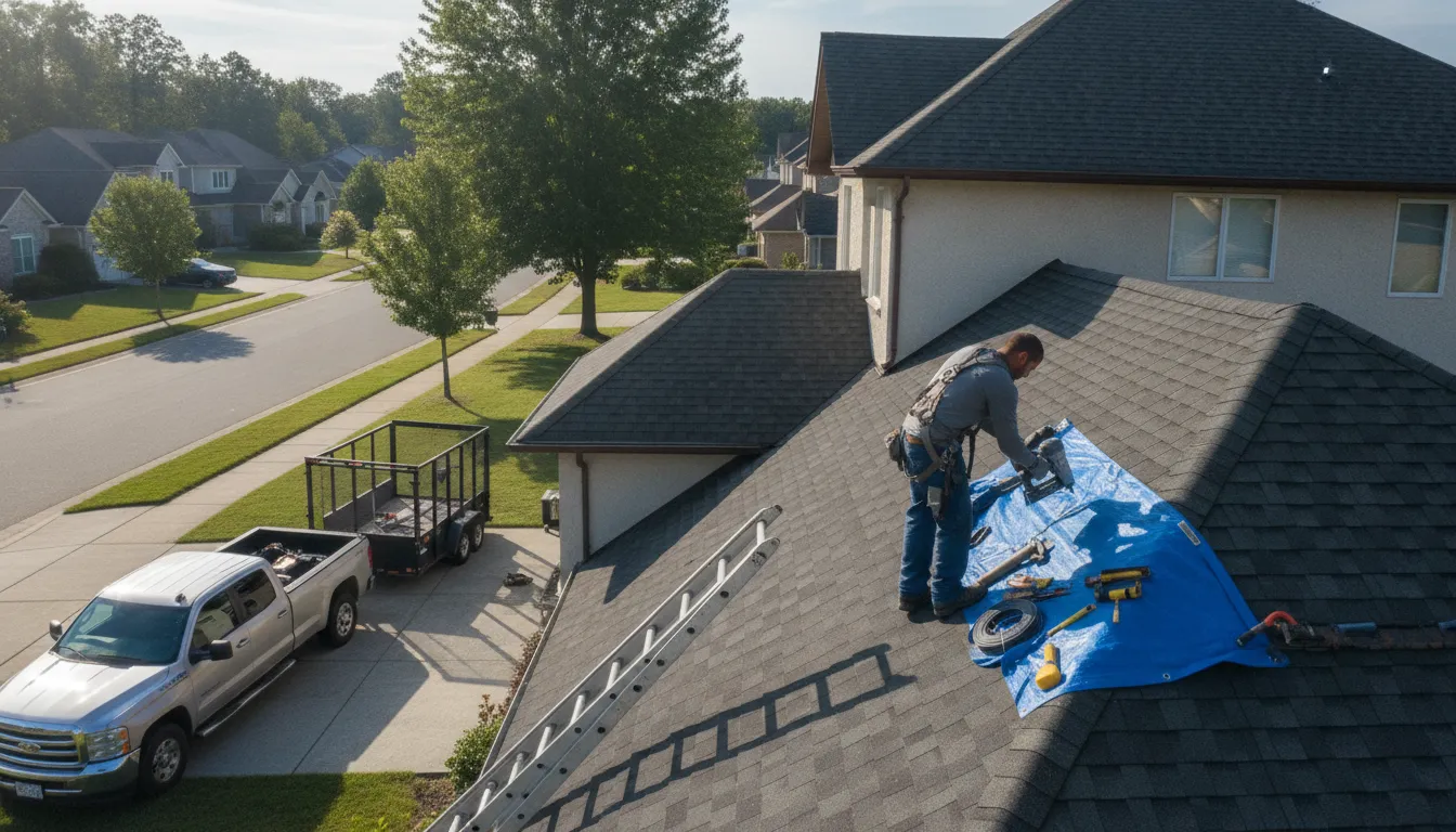 Roofing in Mora